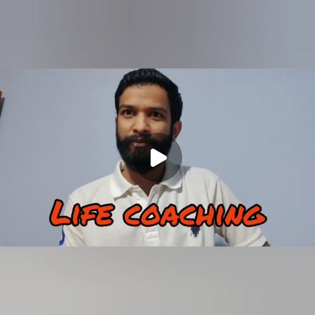 Client speaking to camera in a white shirt — 'Life Coaching'